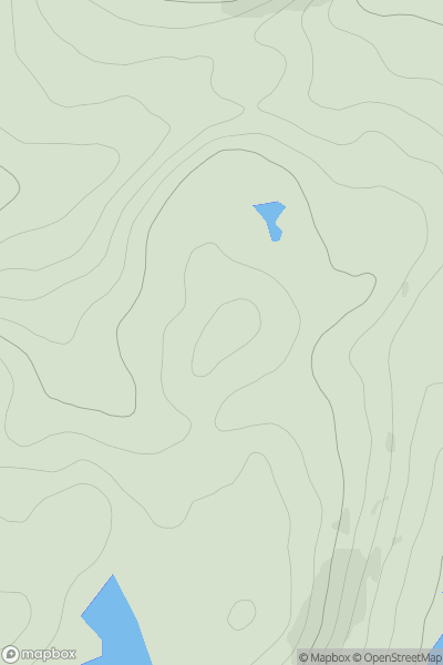 Thumbnail image for Meall a' Choire Leith [Glen Affric to Glen Moriston] showing contour plot for surrounding peak